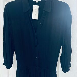Evereve Z Supply NWT black dress